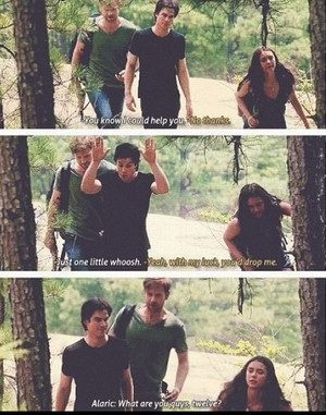  Alaric, Damon and Elena