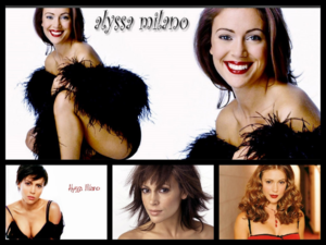  Alyssa Milano collage