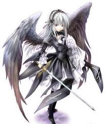  An anime Angel Girl