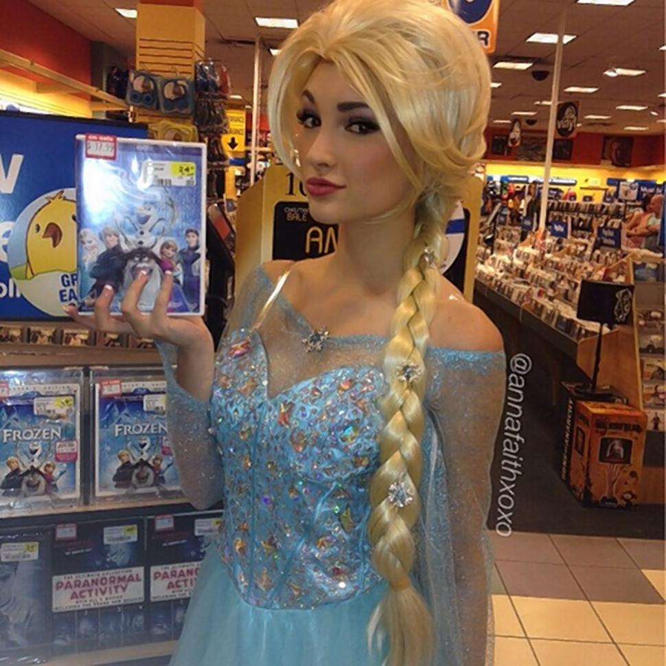 Anna Faith Real Life Elsa Frozen Foto 37239017 Fanpop