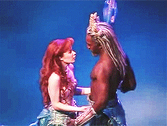  Ariel and Triton GIF