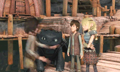 Astrid, Hiccup and Heather
