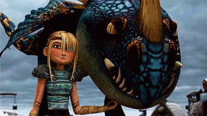  Astrid and Stormfly