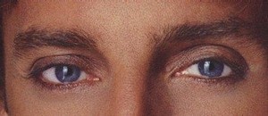  Barry's Beautiful Sapphire Blue Eyes