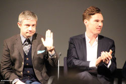  Benedict Cumberbatch and Martin Freeman