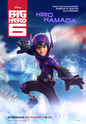  Big Hero 6 Poster - Hiro Hamada