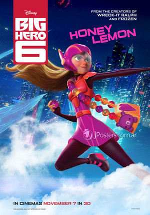  Big Hero 6 Posters - Honey limão