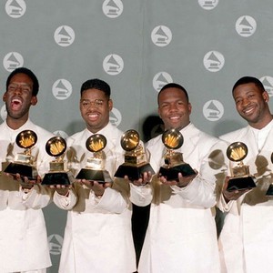  Boyz II Men Backstage At The Grammy Awards