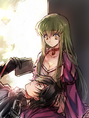  C.C. and Lelouch | Code Geass