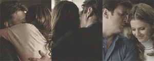  castello and Beckett kisses-season 6