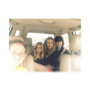  Chandler with Hana, Kyla and Garyson yesterday