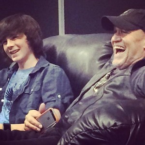  Chandler with Michael Rooker at Denver Comic Con yesterday