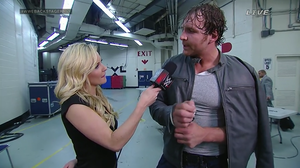  Dean Ambrose and Renee Young