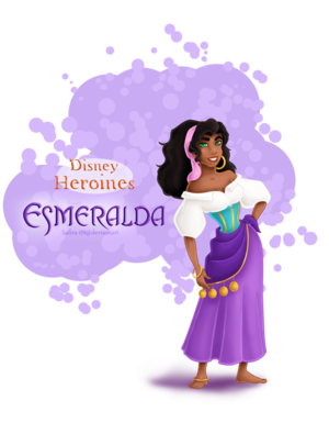 Дисней Heroines - Esmeralda