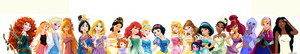  ディズニー Princess, Lineup