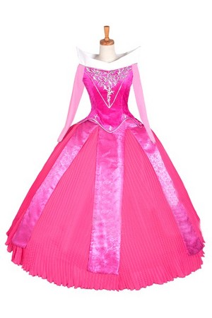  डिज़्नी Sleeping Beauty Princess Aurora cosplay costume