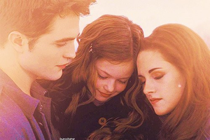  Edward,Renesmee,Bella Cullen
