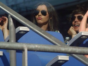  Eleanor and Louis watching McBusted performing yesterday