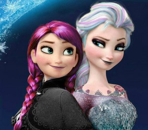  Elsa and Anna if they weren't princesses