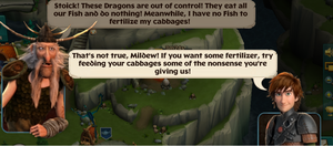  Feeding cabbages with potty-mouth