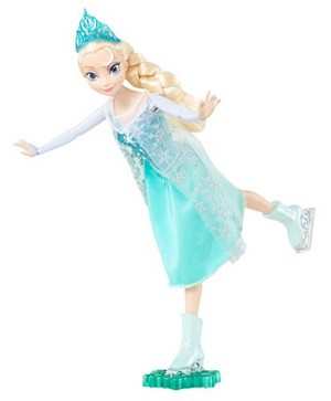  फ्रोज़न Ice Skating Elsa Doll