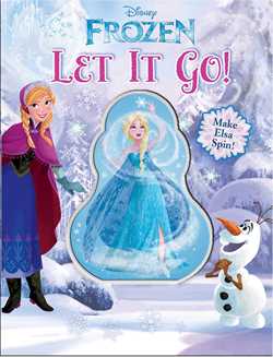  Frozen - Uma Aventura Congelante Let It Go Book
