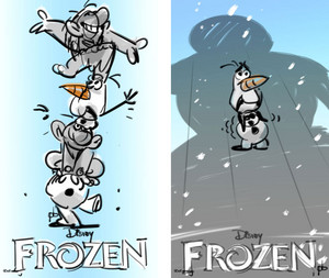 Frozen Posters Concept Art