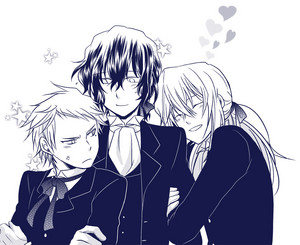  Gilbert, Elliot and Vincent Nightray