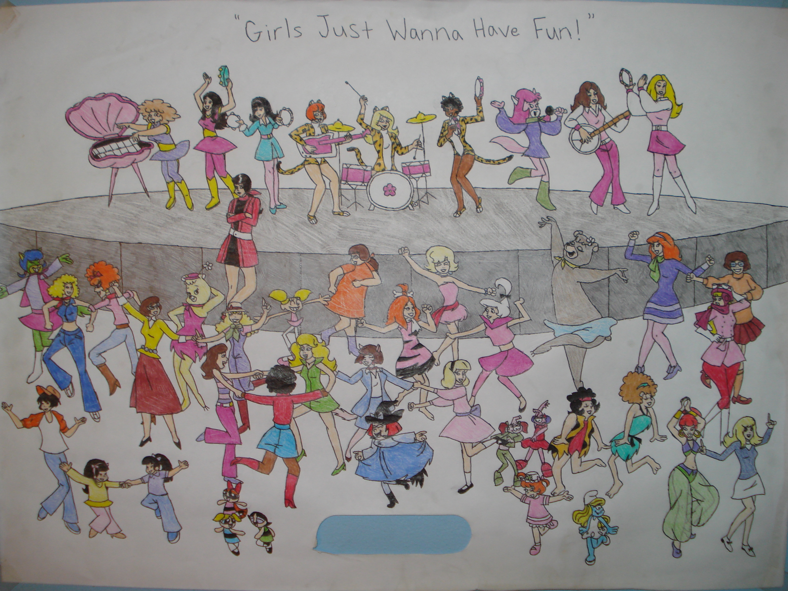 This is my special tribute to all female characters from Hanna-Barbera univ...
