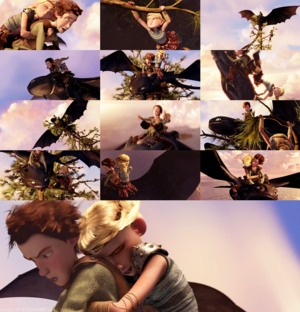  HTTYD - Astrid goes for a spin