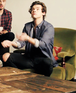 Harry showing off his juggling skills