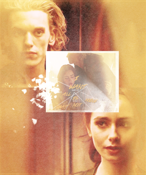  Jace and Clary Gif