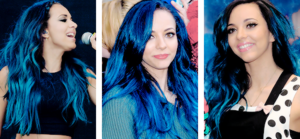  Jade Blue hair