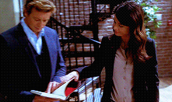 Jane and Lisbon touch