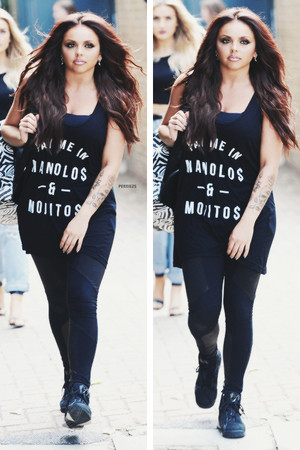  Jesy arriving to a 音楽 Studio in ロンドン (Jun. 30th)