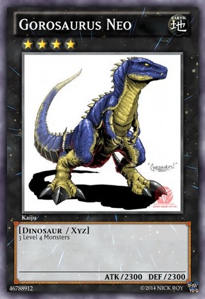  Kaiju Card - Gorosaurus