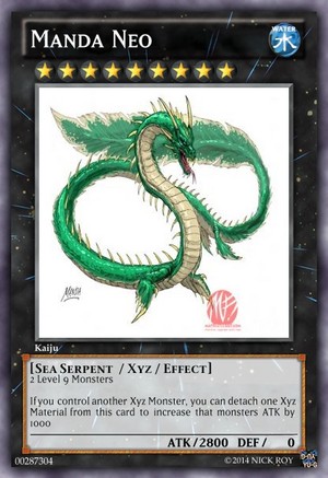  Kaiju Card - Manda