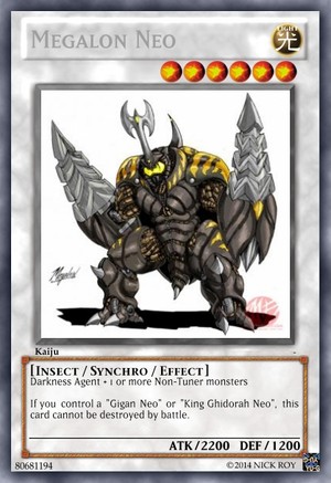  Kaiju Card - Megalon