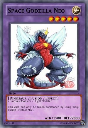  Kaiju Card - Космос Godzilla
