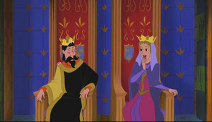  King Stefan and কুইন Leah in Enchated Tales