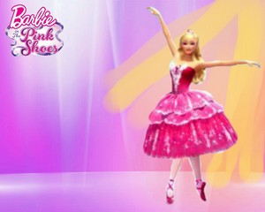  Kristyn Barbie In The merah jambu Shoes