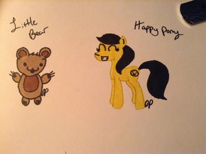  Little bär and Happy pony