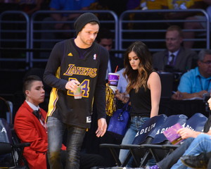  Lucy @ Lakers Game in LA - April 13th