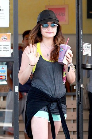  Lucy out in Studio City - April 10th
