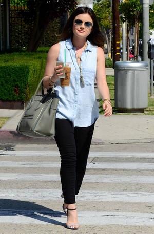  Lucy out in West Hollywood - April 8th
