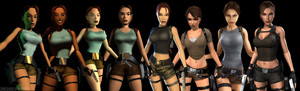  Many Changes of Lara Croft