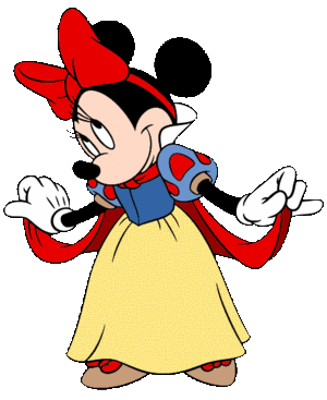  Minnie as Snow White