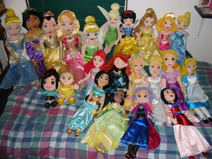  My Princess Plushie collection