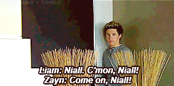 Niall crashing into a Ziam interview [x]
