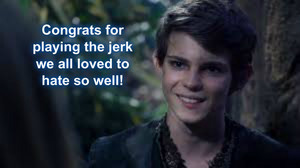  Ouat 3rd annual fan awards for best supporting actor: Robbie Kay
